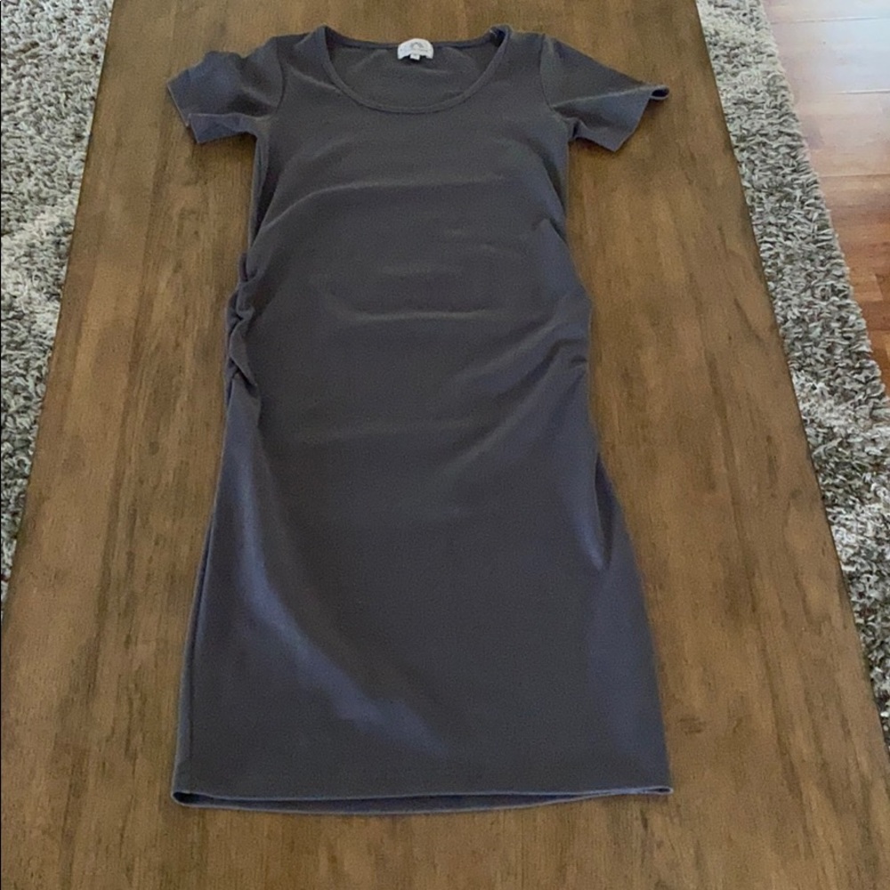 NWOT Gray Maternity Dress